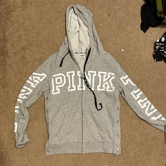 VS PINK zip up sweatshirt - Picture 1 of 1